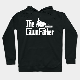 The Lawn father funny Lawn Mowing Gardening Gardener Hoodie